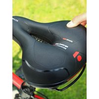 AliExpress NONE Reflective Shock Absorbing Hollow Bike Saddle MTB Bicycle Seat Breathable Rainproof Cycling Road Mountain Cycling Accessory