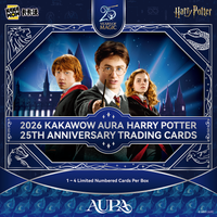 KAKAWOW 2026 AURA Harry Potter 25. Rocznica Karty Kolekcjonerskie i BLASTER