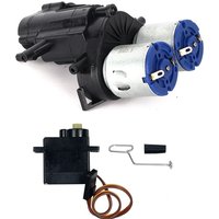 2 Speed Gearbox Speed Change Transmission for LDRC P06 LD-P06 LD1201 Unimog 1/12 RC Car Upgrade Parts