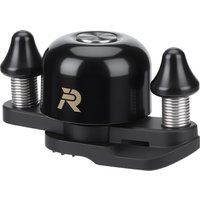 AliExpress NONE Rockbye Road Bike Bell Aluminum Alloy Shell Waterproof Mountain Bicycle Bell Double Hammer Suitable For Bike Curved Handlebar