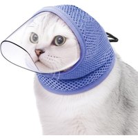 New Cat Headgear Anti-Licking Anti-Scratch Prevent Eating Not Blocking The View Breathable Cat Mask Pet Supplies