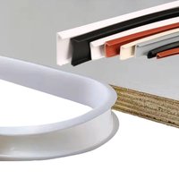 1PC 2/3/5/10m U-Shape Edge Banding, Self Adhesive Veneer Edging Trim Flexible Edge Protector, DIY Furniture Edge Strip for Count