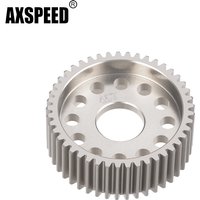 AXSPEED Aluminum Alloy 48P 45T Differential Gear for Team Associated RC10 1/10 RC Car Upgrade Parts