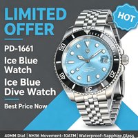 Montres mécaniques automatiques pour hommes Pagani Design 2026, nouvelle collection, 40 mm, NH35/NH36, acier inoxydable, étanches 100 m, saphir, Reloj Hombre Gif