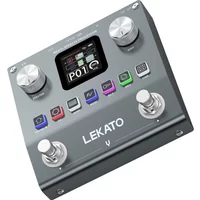 Lekato Multifx W/80 Preset Slots - Road-Ready Metal Shell & 20H Battery for Touring