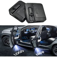 Wireless LED Car Door Welcome Light Projector Fit for Korea K3 K4 K5 Stinger Niro KN Decorative All Car