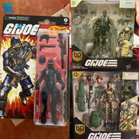 Hasbro GI. Joe Classified Series Retro Snake Eyes Classified 60th Anniversary Marine Sniper Action Figure Model Toy Hobby Gift