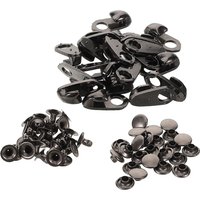 20Pcs Premium Metal Lace Fittings Shoe Buckle Repair Kit for Hiking Boots Outdoor Sports Footwear Easy Installation Antislip