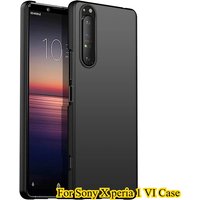 Ultra Slim Matte Case for Sony Xperia 10VI 1VI 5V 5III 10III 1III 5II 1II 1II 10IV 1IV 5 1 Hard PC Half-wrapped Shockproof Cover