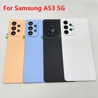 Back Cover For SAMSUNG Galaxy A53 5G SM-A536B Battery Case Replace Rear Door Housing Lid Panel Shell Repair Parts & Glass Lens