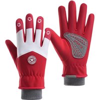 AliExpress Winter Thick Warm Plush Children's Gloves Waterproof Anti Slip Outdoor Balance Bike Riding Skiing Outdoor Play Gloves for Unisex