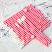 50/100PCS Wholesale Gloss Wands Up Lipstick Perfect Best Disposable Lip Brush Women makeup Make Applicator Hotting Accessories