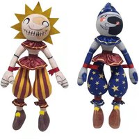 New Fnaf Sundrop Plush Toys Security Breach Sunrise Moondrop BOSS Goat Plush Toy Game Dolls Gift 28CM