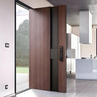 Customized Multi Size Villas and Apartments Hinged Door Corrosion Resistant Manual Security Doors Aluminum Alloy Hinge Doors