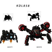KDL858 K2371 K2372 Building Construction Toys Model Building Model Accessories Spider Style Bricks Ornament Collectible Desktop
