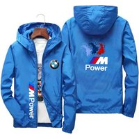 AliExpress 2025 BMW new men's business, leisure jacket, fashion cycling outdoor windproof jacket, high quality brand men's baseball jacket.