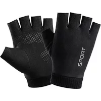 AliExpress NIUPOZ Men Winter Suede Leather Plush Thick Half Finger Touch Screen Warm Driving Glove Men's Sport Letter Cycling Riding Mitten P10
