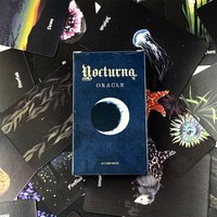 New Nocturna Oracle Deck A 48 Pcs Oracle Cards Mystical Artwork, Durable & Portable, Perfect For Spiritual Guidance & Collectors