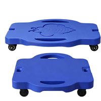 Floor Scooters for Kids Floor Sensory Gliding Balance Toy Home Exercise Scooter Board for Boys and Girls 3 Gym Outdoor School