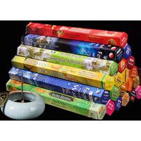 Y 1 Box Indian Incense Sticks White Sage Meditation Strawberry Home Yoga Natural Long-Lasting Aroma Purifying Air Aromatherapy