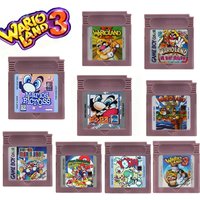 New GBC Super Mario 16 Bit Game Video Game Cartridge Console16 Bit Game Card Wario Land Donkey Kong Wario Land 2 Yoshi For Mario
