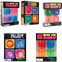 @Schylling Needoh Nice Cube Sensory Nice-Sicle Stress Relief Squishy Cube Anti-Anxiety Squeeze Object For Focus ADHD Population image 4