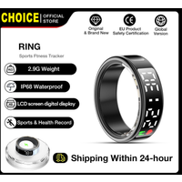 Pour anneau intelligent écran Hd contrôle Tiktok 5ATM étanche pour Smartring pour femmes hommes anneaux moniteur de fréquence cardiaque nouvelle Version R13