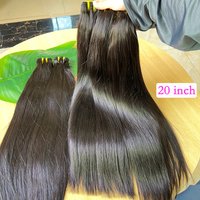 Bone Straight 100% Unprocessed Raw Virgin Human Hair Bundles 10-36 Inches Hair Weave Extensions #1B Natural Color For Women image 3