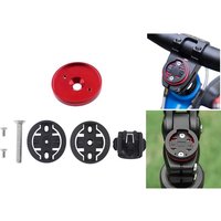 AliExpress 1/2Set MTB Road Bike Computer Holder stem top cap bicycle stopwatch GPS ultralight Mount For GARMIN Bryton CATEYE