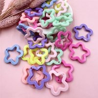 40Pcs 30mm Pentagram Star Pendant for Necklace Earrings Making Fashion DIY Jewelry Material
