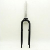 AliExpress NONE 20 Inch Aluminum Alloy Bicycle Fork 28.6mm Straight Tube 74mm Spacing For V Brake Folding Bike Front Suspension Replacement Part