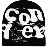 AliExpress Giyu Hip Hop Letter Fashion Y2K Knitted Hat Unisex Autumn Winter Warm Wool Women Men Beanies Ear Gorras Skiing Cap Cycling Outdoor