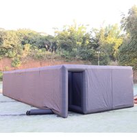 Black Inflatable Maze Arena Blooded Inflatable Labyrinth Maze Inflatable Maze Game for Outdoor Fun Toys Sport Game for Sale