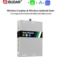 Kabelloses Carplay Android Auto für Peugeot Citroen RNEG2 SMEG NAC System Picasso C4 C5 DS4 DS3 308 508 DS5 RT6 Modulbox Airplay