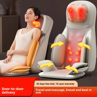 3D Body Balance Chair Type Massager Cervical Spine Back Lumbar Body Multifunctional Home Heating Cushion Neck Automatic Massage