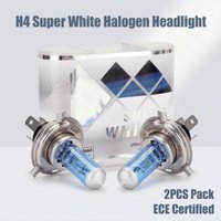 H4 100/90W 100W Car Halogen Bulb 12V Super Xenon White Headlight Lamp P43t Light