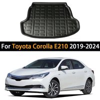 For Toyota Corolla E210 Sedan 2019-2024 2020 2021 Car Rear Trunk Mat Waterproof Floor Liner Parts Tray Boot Carpet Accessories