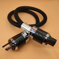 Hi-End FURUTECH Alpha PS-950 Alpha-OCC Conductor Carbon Fiber Flagship Hi-Fi Upgrade Power Cord AC Power Cable MADE IN JAPAN
