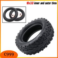 10 Inch 10X3.0 Outer Tire Electric Scooter Thicken Widen Inflatable Tyre Zero 10X Kaabo Mantis Pneumatic Part
