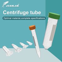 JOANLAB Tube à centrifuger en plastique Micro Scale 0.2ml 0.5ml 1.5ml 2ml 10ml 15ml 50ml Tube à essai