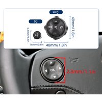 Auto Lenkrad Multifunktionsschalter Zugknöpfe Kit Ersatz für Mercedes Benz S CL KLASSE W221 W216 2218213651