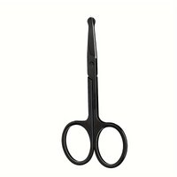 Precision Round Head Trimming Scissors - Nose Hair Grooming Trimming, Personal Cleaning Care Trimming Tools