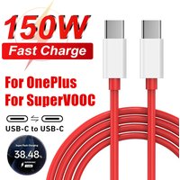 150W USB-C Super Fast Charging Cable For OnePlus 10 Pro 11 12 13 15 Nord CE 3 4 5 OPPO Realme Type-C SuperVOOC Quick Charge Line