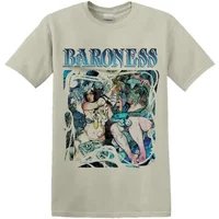 BARONESS - 'Blue Record' T-Shirt (Cream)
