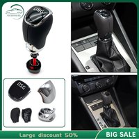 DSG Gear Shift Knob Leather Side Cover Interior Parts Accessories For Skoda Octavia Superb Fabia Yeti