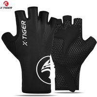 AliExpress X-TIGER Cycling Gloves Half-Finger Fitness Gloves Unisex Half-Finger Gloves Breathable Anti-Slip Gloves Fitness Training Gloves
