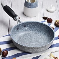 Durable Stone Frying Pan28/26/24/20cm Wok Non-stick Pan Skillet Cauldron Induction Cooker Pans Pancake Egg Gas Stove Home