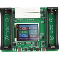 18650 Lithium-Batterie-Batterie-Tester-Modul Mah MWh Digital-Batterie-Leistungs detektor-Modul 18650 Batterie-Tester