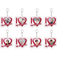 Korean Kpop Key Chain Key Ring Keychain for Accessories Bag Acrylic Pendant Keyring Chains Jewelry Fans Gifts