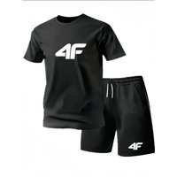 Summer Men's Sets Fashion Tracksuit Men Short Sleeve T Shirts+Sport Shorts Suit Men Casual Men Clothing Mens Joggers Sets S-2XL